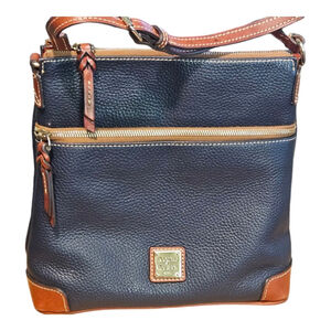 Dooney & Bourke Blue Pebble Crossbody Bag